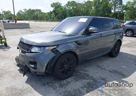 2016 Land Rover Range Rover Sport 3.0L V6 Supercharged Se from USA, damaged, VIN SALWG2PF1GA119734